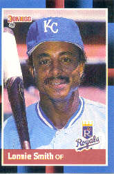 1988 Donruss Baseball Cards    527     Lonnie Smith